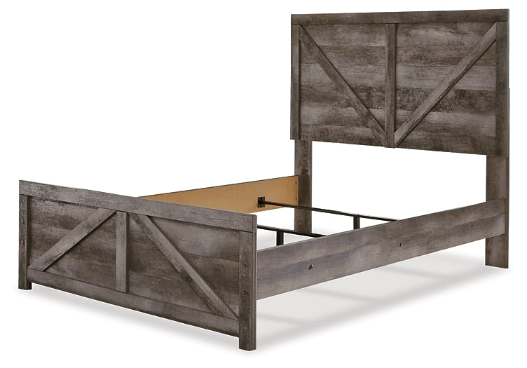 Ashley Express - Cama con paneles Wynnlow Crossbuck