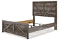 Ashley Express - Cama con paneles Wynnlow Crossbuck