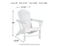 Ashley Express - Silla Adirondack Sundown Treasure