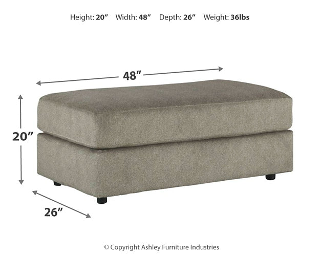 Ashley Express - Otomana decorativa extragrande Soletren