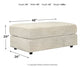Ashley Express - Otomana decorativa extragrande Soletren