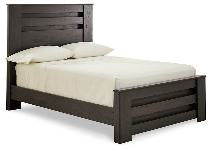 Ashley Express - Cama con paneles Brinxton