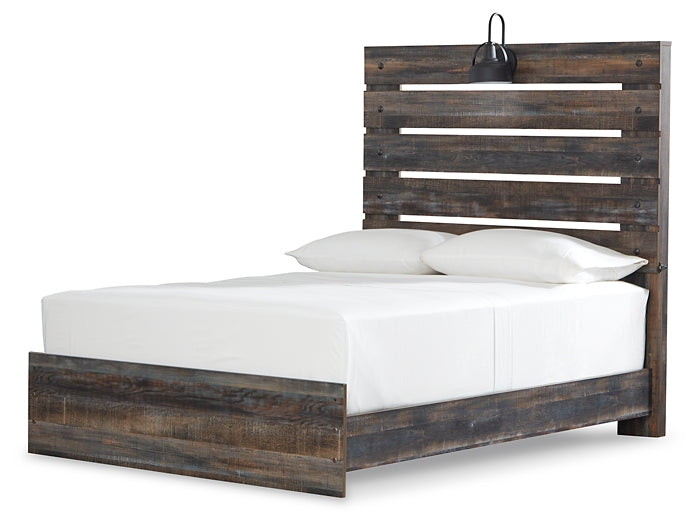 Ashley Express - Cama con paneles Drystan