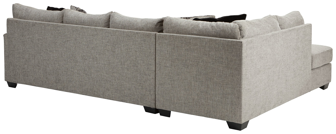 Seccional Megginson de 2 piezas con chaise longue