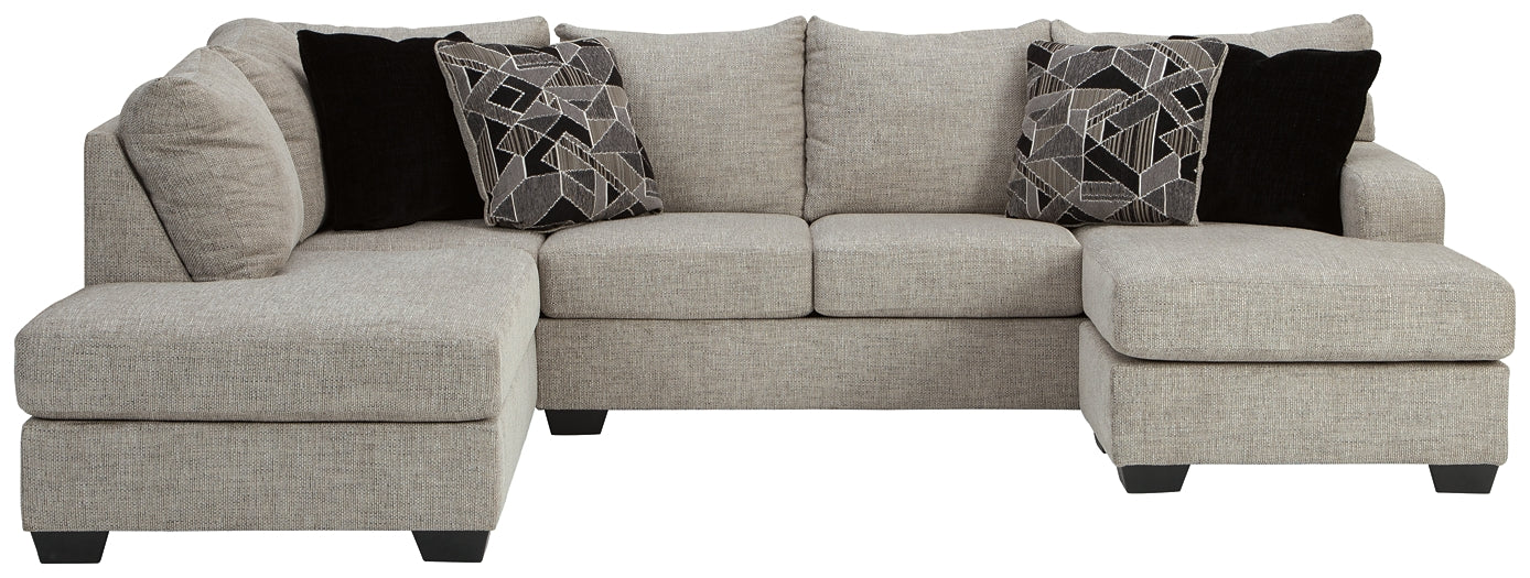Seccional Megginson de 2 piezas con chaise longue