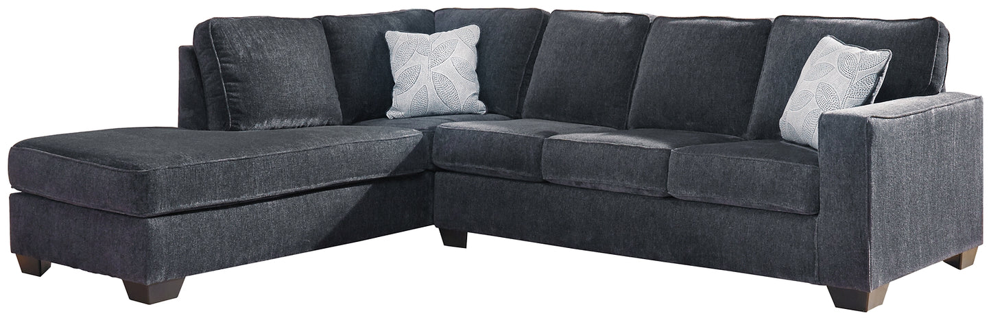 Sofá cama seccional de dos piezas Altari con chaise longue