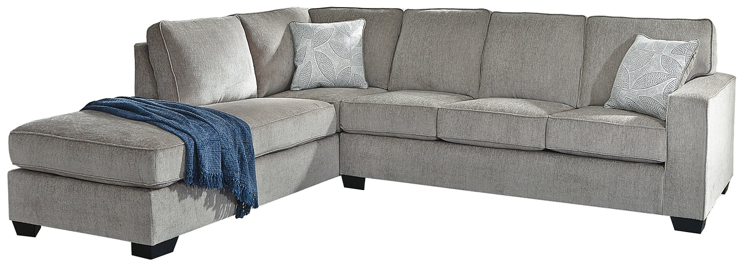 Sofá cama seccional de dos piezas Altari con chaise longue