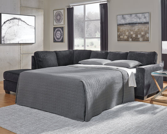 Sofá cama seccional de dos piezas Altari con chaise longue