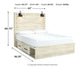Cama con paneles Cambeck y dos cajones de almacenamiento