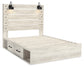 Cama con paneles Cambeck y dos cajones de almacenamiento