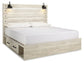 Cama con paneles Cambeck y dos cajones de almacenamiento