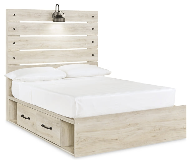 Cama con paneles Cambeck y dos cajones de almacenamiento