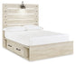 Cama con paneles Cambeck y dos cajones de almacenamiento