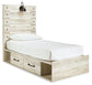 Cama con paneles Cambeck y dos cajones de almacenamiento