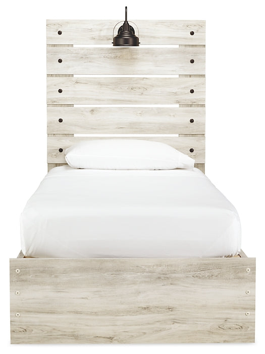 Cama con paneles Cambeck y dos cajones de almacenamiento