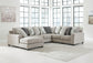 Seccional Ardsley de 4 piezas con chaise longue