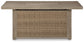 Mesa de fogata rectangular Beachcroft