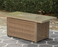 Mesa de fogata rectangular Beachcroft