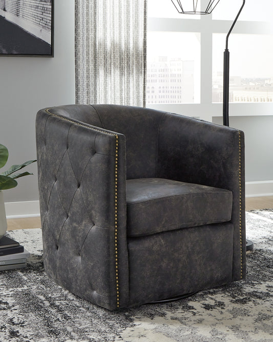 Ashley Express - Silla giratoria decorativa Brentlow