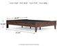 Ashley Express - Cama de plataforma Calverson