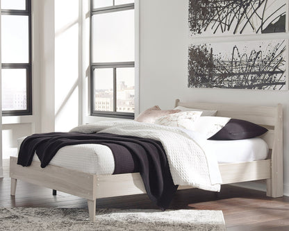 Ashley Express - Cama con plataforma y paneles Socalle