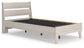 Ashley Express - Cama con plataforma y paneles Socalle