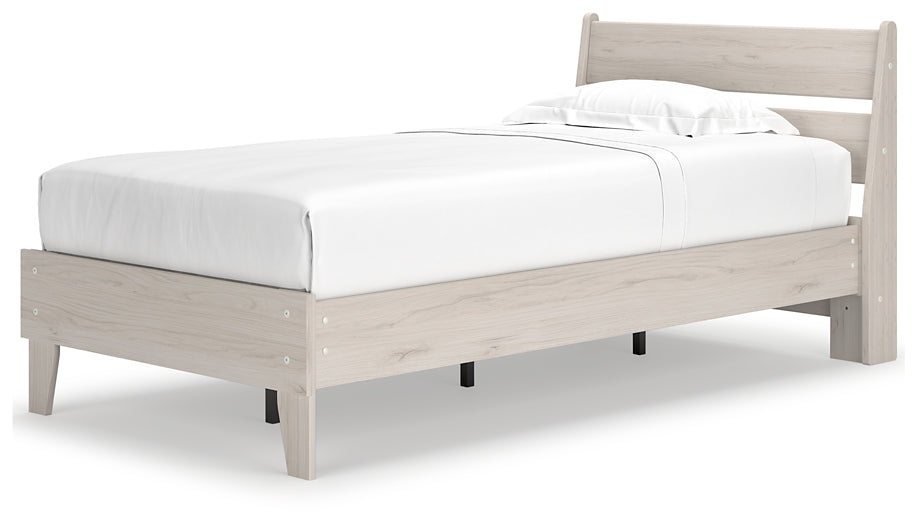 Ashley Express - Cama con plataforma y paneles Socalle