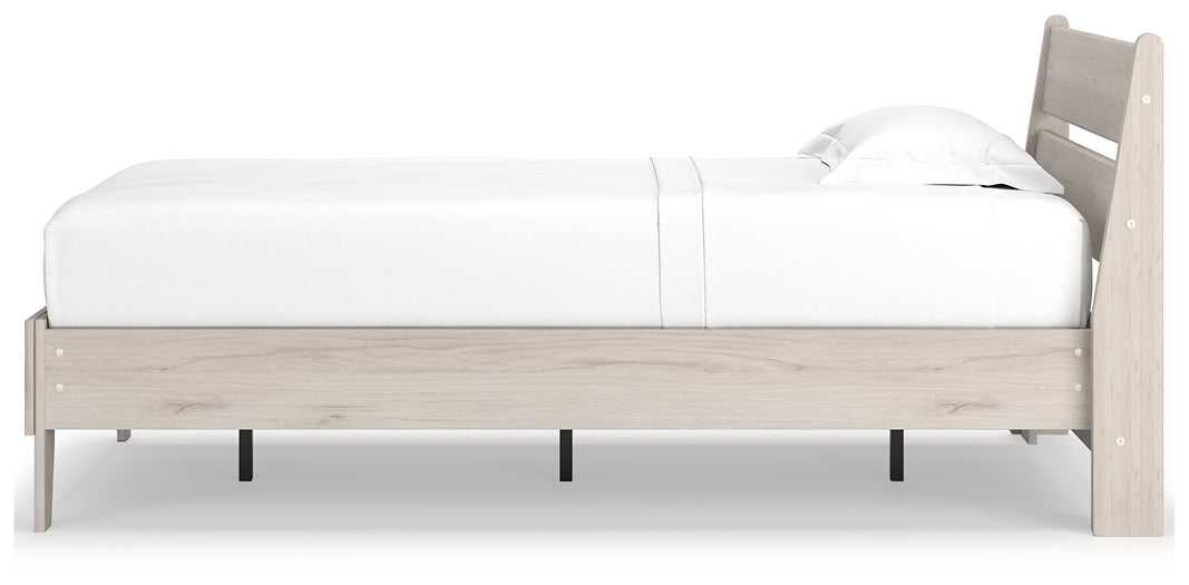 Ashley Express - Cama con plataforma y paneles Socalle