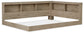 Ashley Express - Cama con almacenaje y librería Oliah