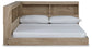 Ashley Express - Cama con almacenaje y librería Oliah