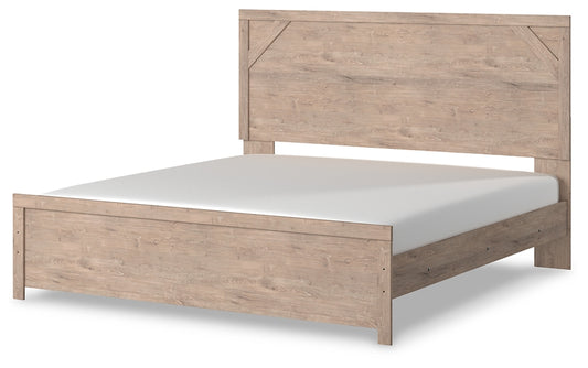 Ashley Express - Cama con paneles Senniberg