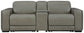 Loveseat seccional reclinable eléctrico de 3 piezas Correze