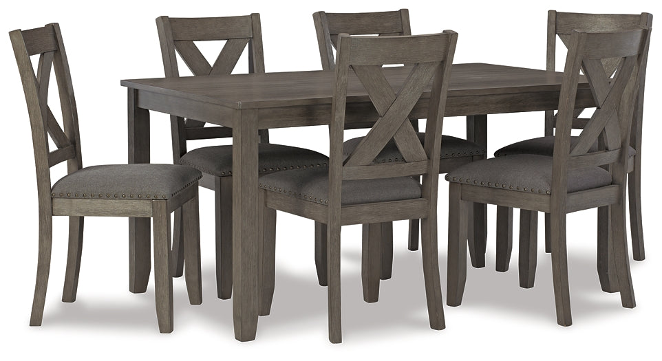 Juego de mesa Caitbrook RECT DRM (7/CN)
