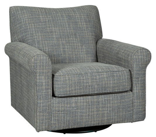Sillón giratorio con acento deslizante Renley