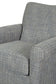 Sillón giratorio con acento deslizante Renley