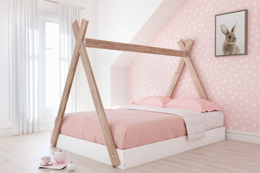 Ashley Express - Tienda de campaña Piperton, cama completa en caja