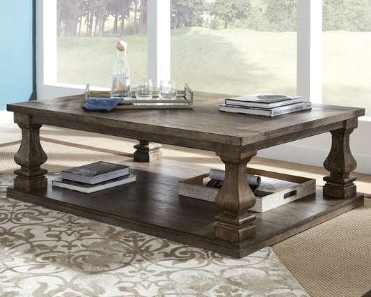 Ashley Express - Mesa de cóctel rectangular Johnelle