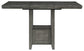 Ashley Express - Mesa de mostrador RECT DRM EXT de Hallanden
