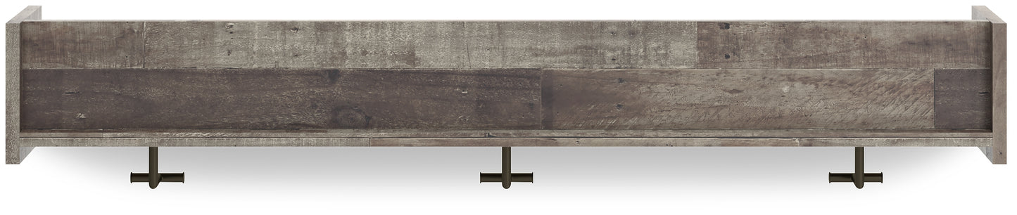 Ashley Express - Perchero de pared Neilsville con estante
