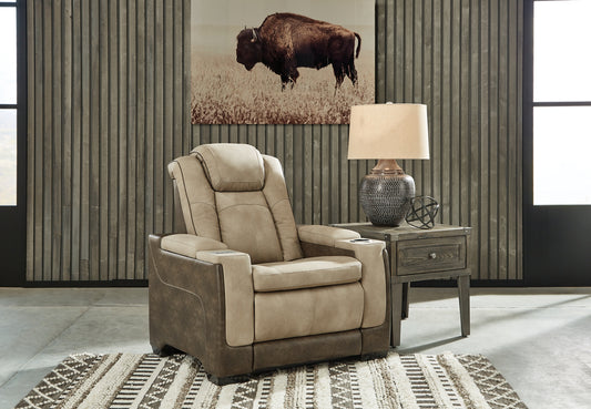Sillón reclinable eléctrico DuraPella de última generación con reposacabezas ajustable