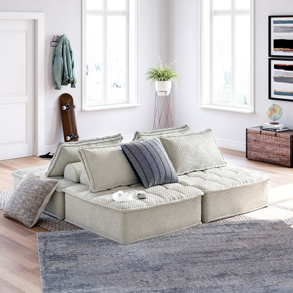 Ashley Express - Asientos modulares de 4 piezas Bales