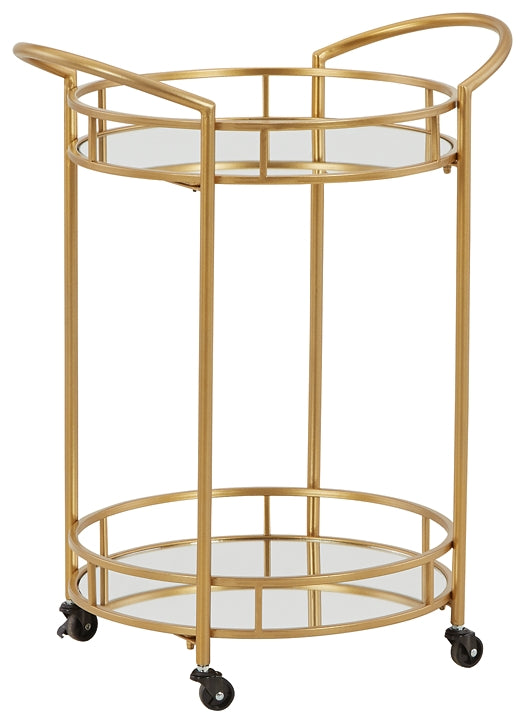 Ashley Express - Carrito de bar Wynora
