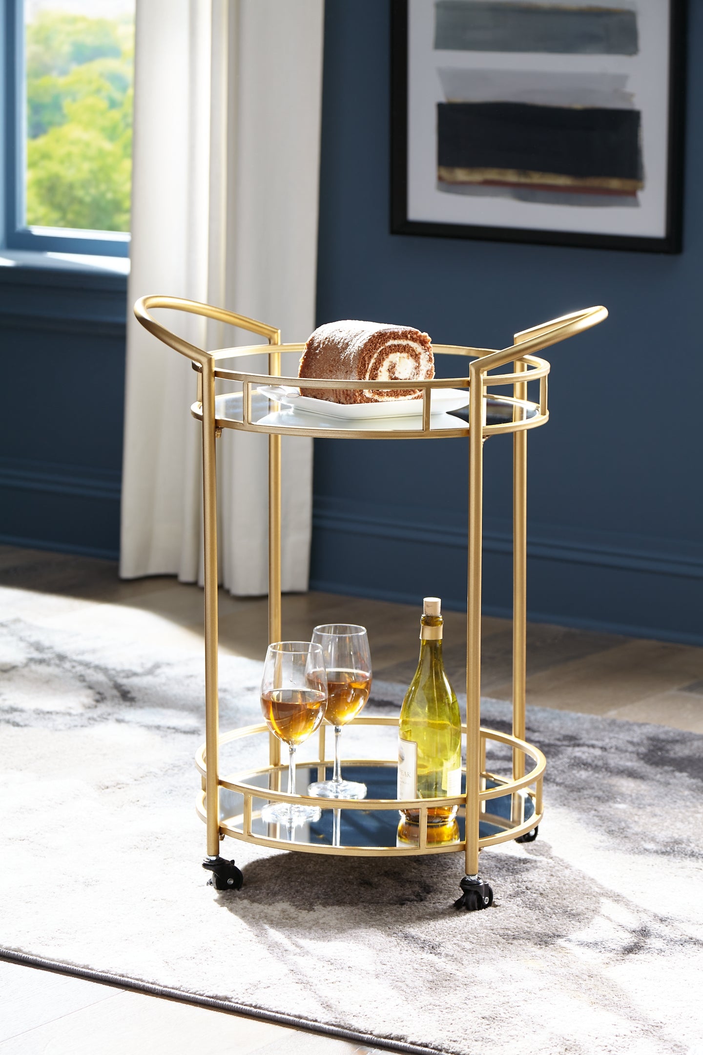 Ashley Express - Carrito de bar Wynora