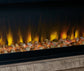 Mueble de TV Krystanza con chimenea eléctrica