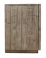 Mueble de TV Krystanza con chimenea eléctrica