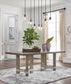 Mesa de comedor rectangular Chrestner
