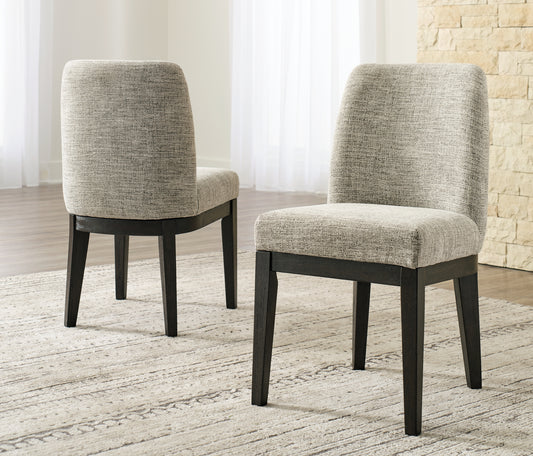 Ashley Express - Silla auxiliar UPH de Burkhaus Dining (2 unidades)