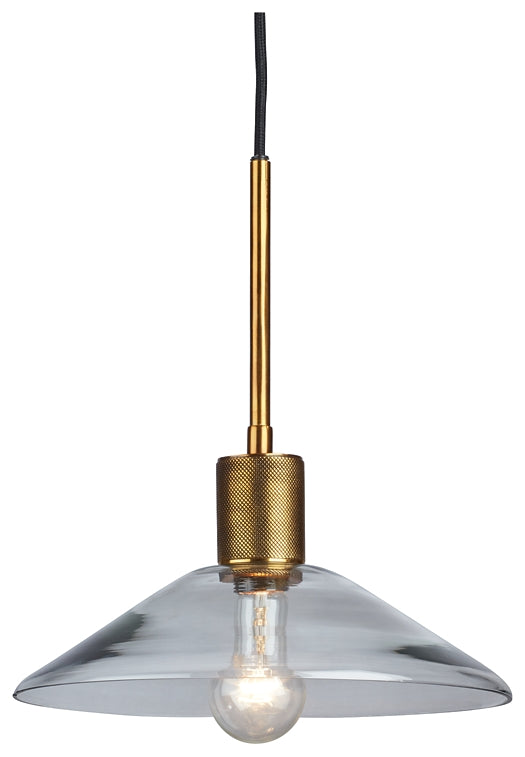 Ashley Express - Lámpara colgante de cristal Chaness (1 unidad)