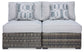 Ashley Express - Sillón Harbor Court sin brazos con cojín (2 unidades)