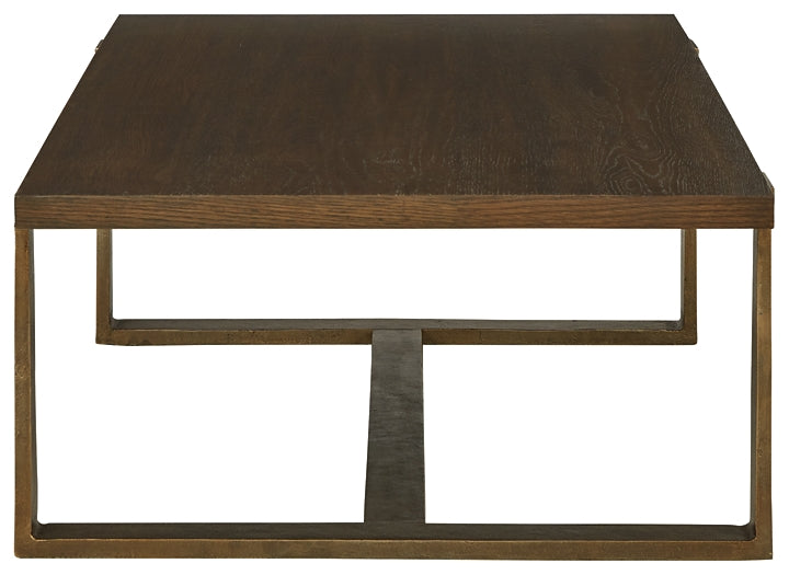 Ashley Express - Mesa de cóctel rectangular Balintmore